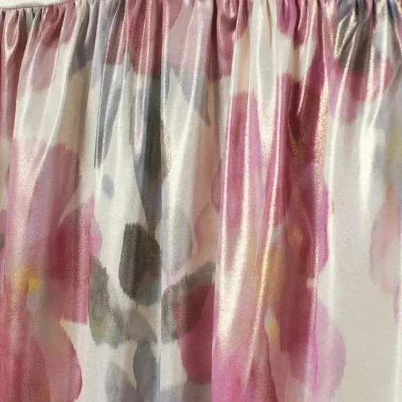 NWT H&M Floral Shimery Dress - Picture 2 of 3